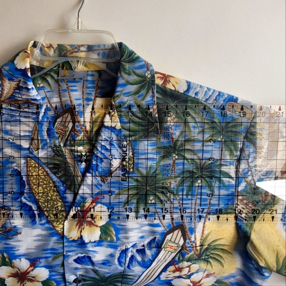 Royal Creations Vintage Hawaiian  Men's Shirt, Floral, Size L - Picture 7 of 9